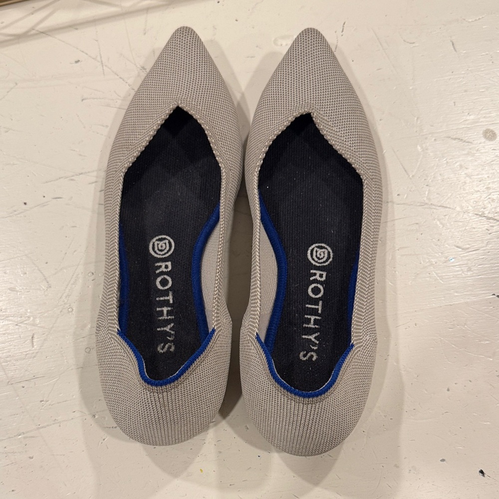 Rothy’s The Point Women’s Flax Comfort Flats